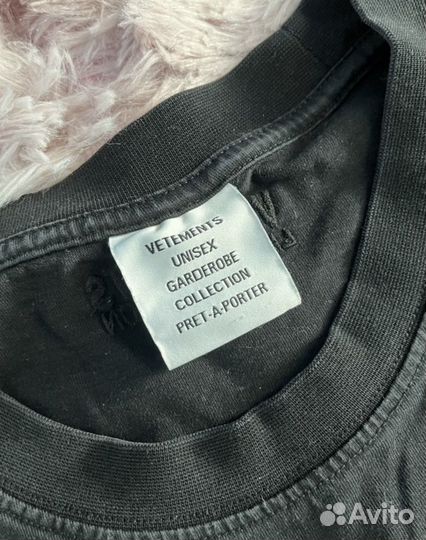 Футболка vetements оригинал