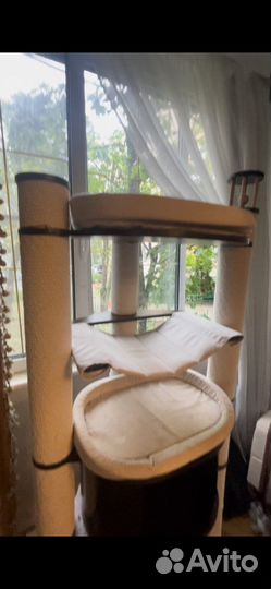 Игровой комплекс для кошек когтеточка