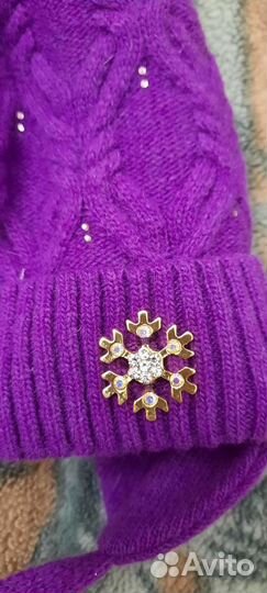 Шапка зимняя для девочки новая