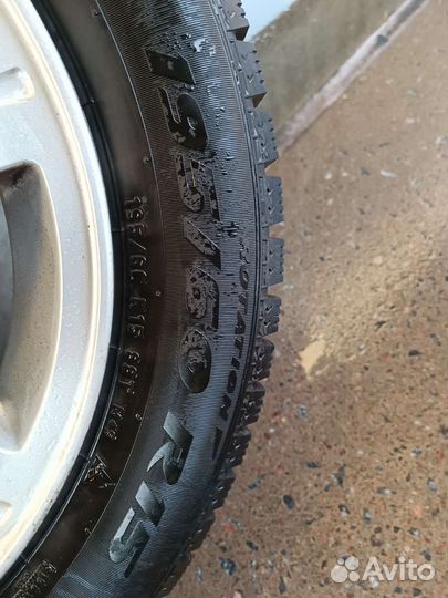 Диски r 15 с зимней резиной pirelli