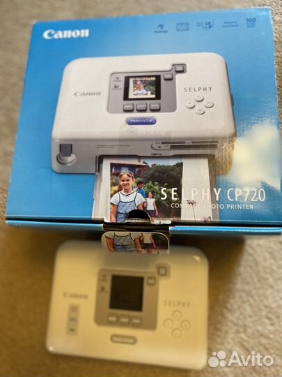 Компактный фотопринтер Canon Selphy cp730/cp720