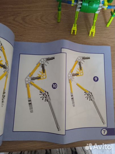 Конструктор птеродактиль с моторчиком