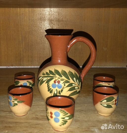 Посуда из глины, стекла