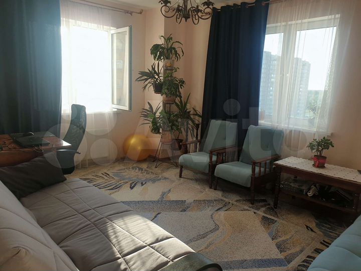 2-к. квартира, 59 м², 10/16 эт.