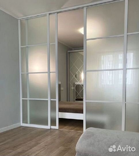 Раздвижные двери, Двери-купе, Перегородки