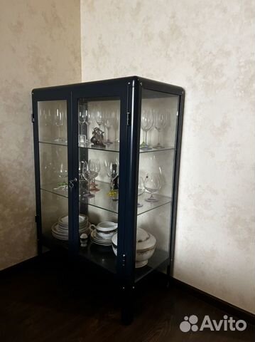 Стеклянный шкаф витрина IKEA купить в Санкт-Петербурге | Товары для ...
