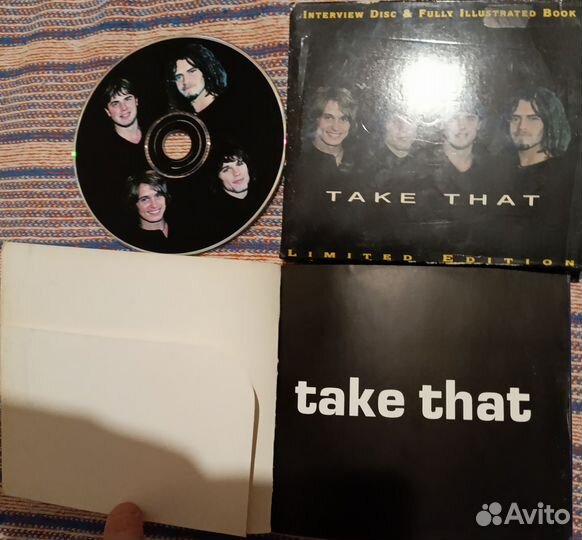 Take That, синглы, промо, picture disc