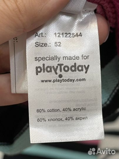 Комплект шапка+снуд PlayToday