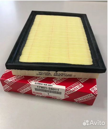 Фильтр воздушный Toyota 1780138011