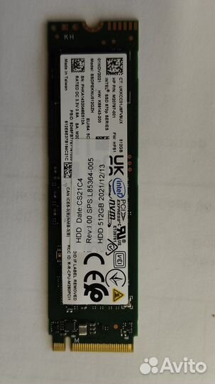 Накопитель SSD диск intel M.2 670p Series 512GB