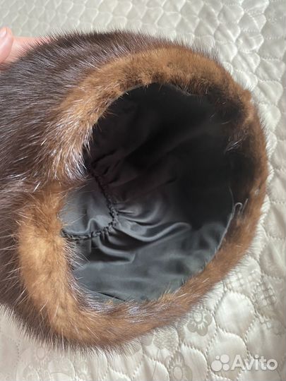 Шапка норковая женская