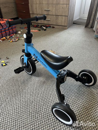 Самокат- беговел трансформер 3 в 1