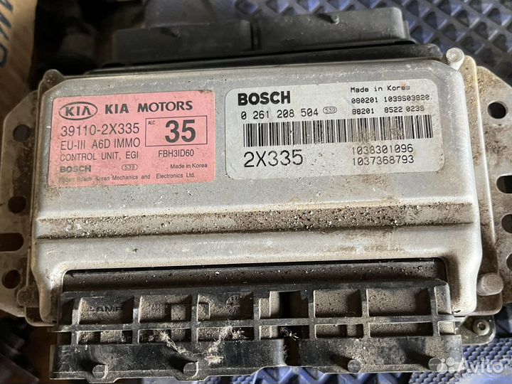 Эбу мозги на Kia Spectra