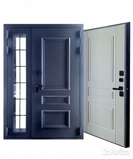 Входная металическая дверь от производителя с терм