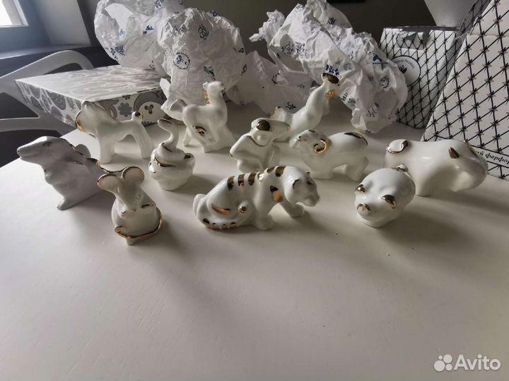 Статуэтка, фигурка, ломоносовский фарфор