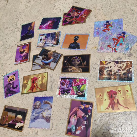 Наклейки леди баг и супер кот для альбома