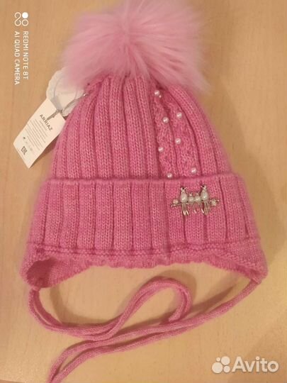Шапка для девочки новая