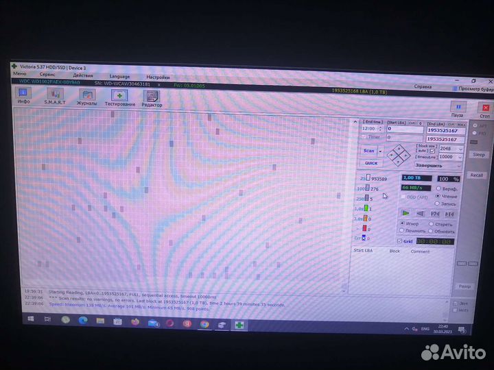 Жесткий диск HDD WD Black 1 TB SATA WD1002faex