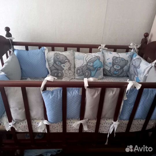 Бортики в кроватку