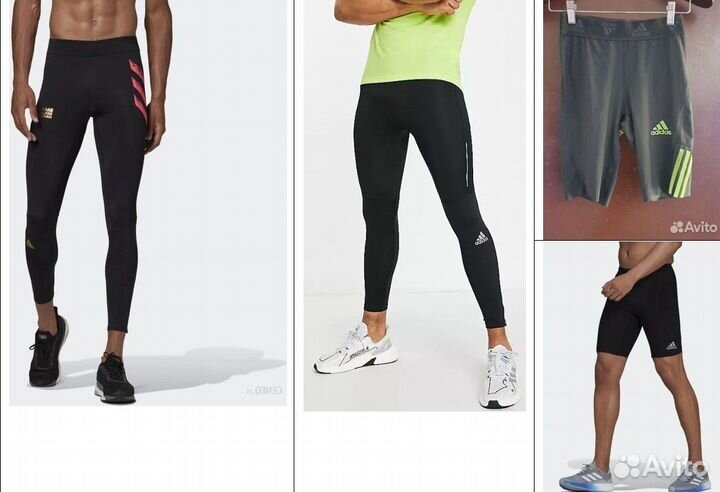 Беговые тайтсы adidas