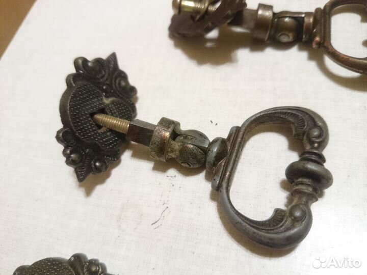 Ручки для шкафов винтаж, фурнитура