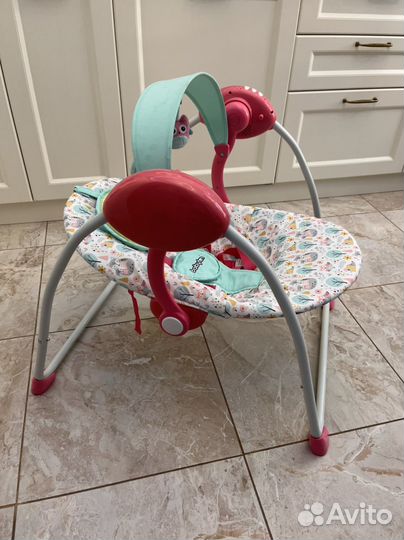 Электрокачель для новорожденных babyton