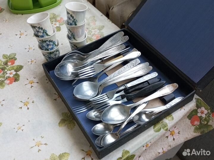 Набор столовых приборов СССР нержавейка