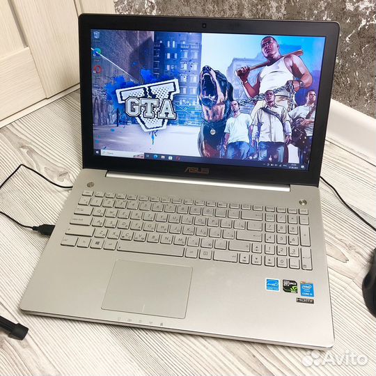 Игровой и мощный ноутбук Asus/GTX850M/16гб/SSD/i5