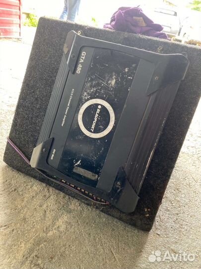 Сабвуфер + усилитель