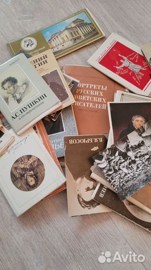 Раздаточные матер. на урок литературы, потртреты