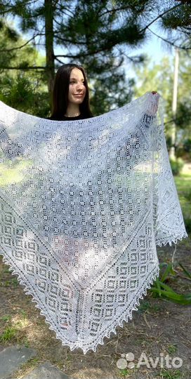 Платок шаль пуховая