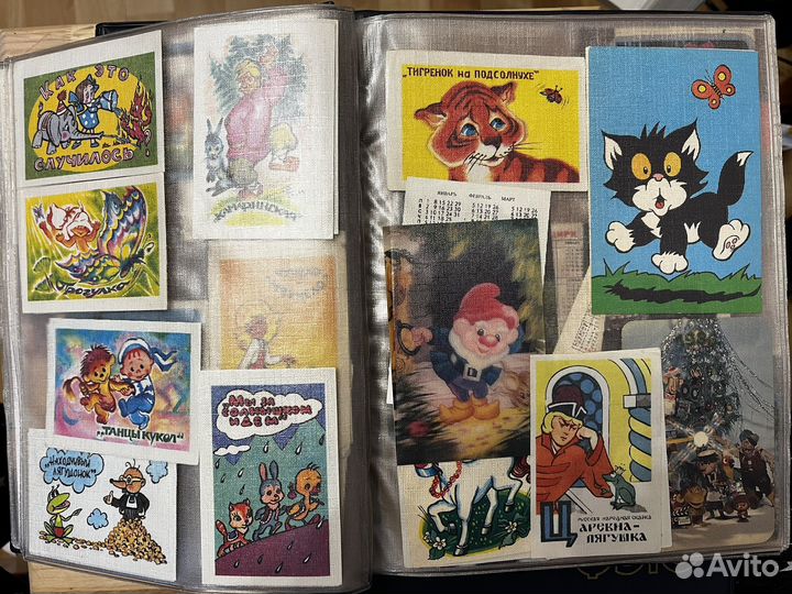 Календарики СССР