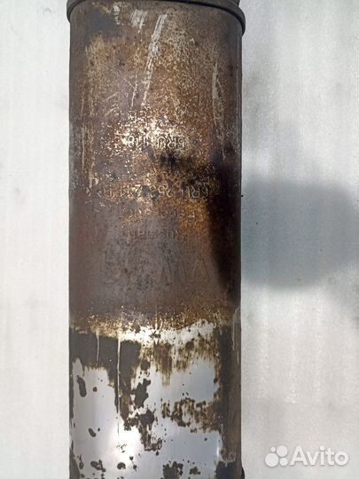 Приемная труба глушителя VW polo 5 седан