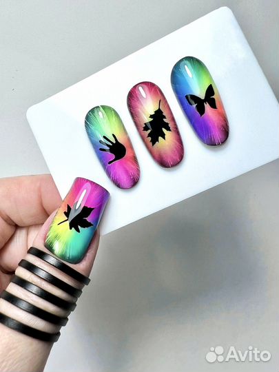 Аэрография на ногтях обучение