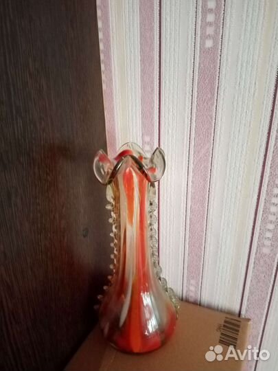 Ваза для цветов, стекло