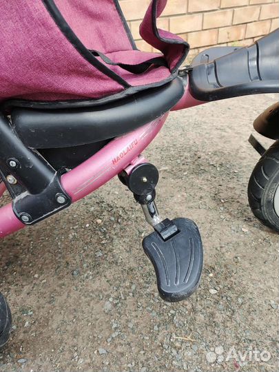 Прогулочная коляска- велосипед