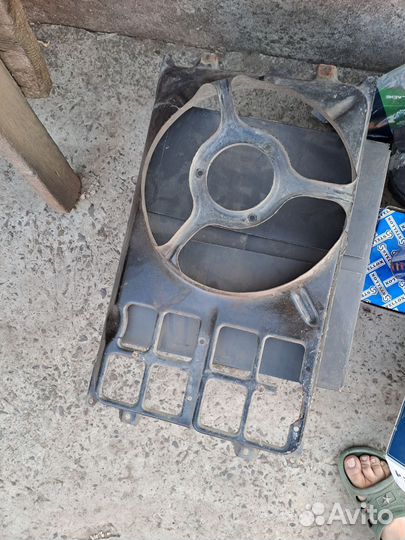 Диффузор радиатора vw golf 2