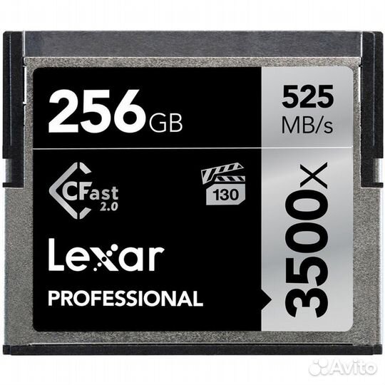 Карта памяти Lexar CFast 2.0 256Gb 3600x