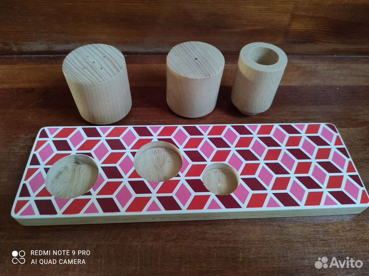 Набор для специй из дерева