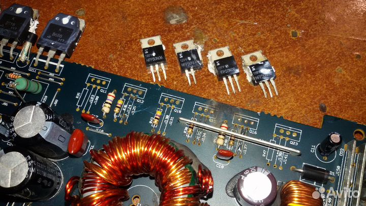 Ремонт автомобильных усилителей, магнитол