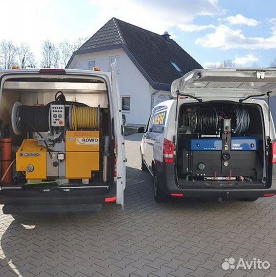 Прочистка труб, устранение засоров 24/7