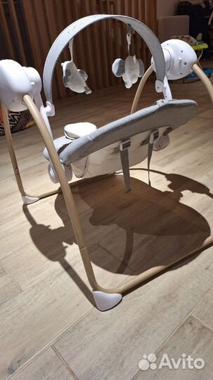 Электрокачели для новорожденных Martin Noir Liloo