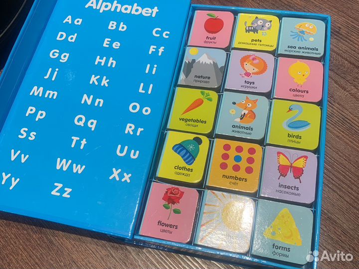 Книжки-кубики на англ