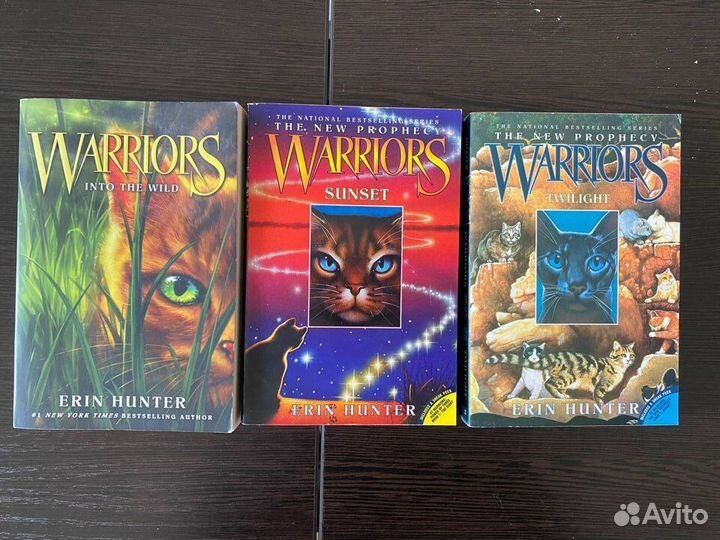 Коты воители на английском языке