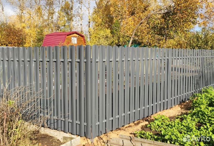 Монтаж Заборов/Навесов/Откатных Ворот/Калиток