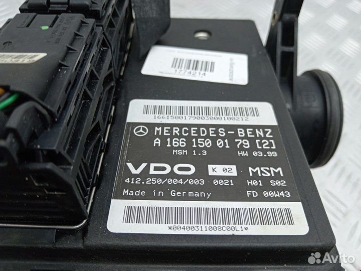 Блок для mercedes-benz A-Class (W168)