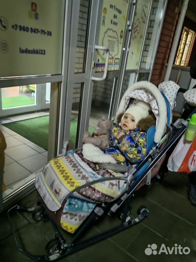 Коляска санки