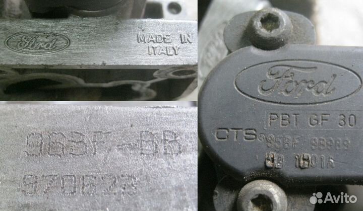 Заслонка дроссельная Ford Fiesta 1.3