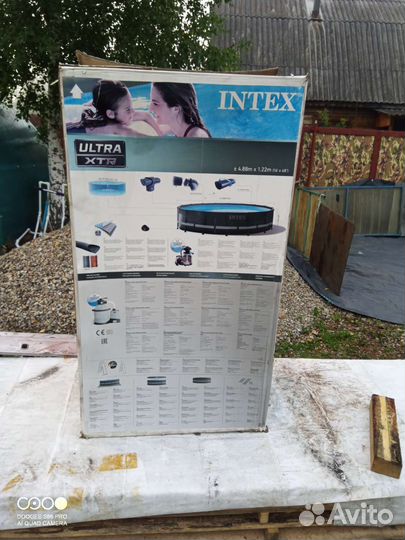 Каркасный бассейн intex ultra xtr frame