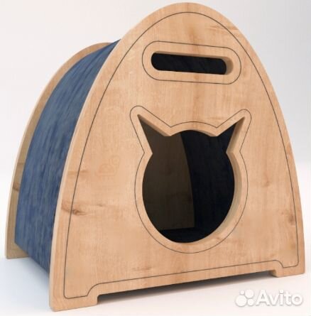 Когтеточка домик миска